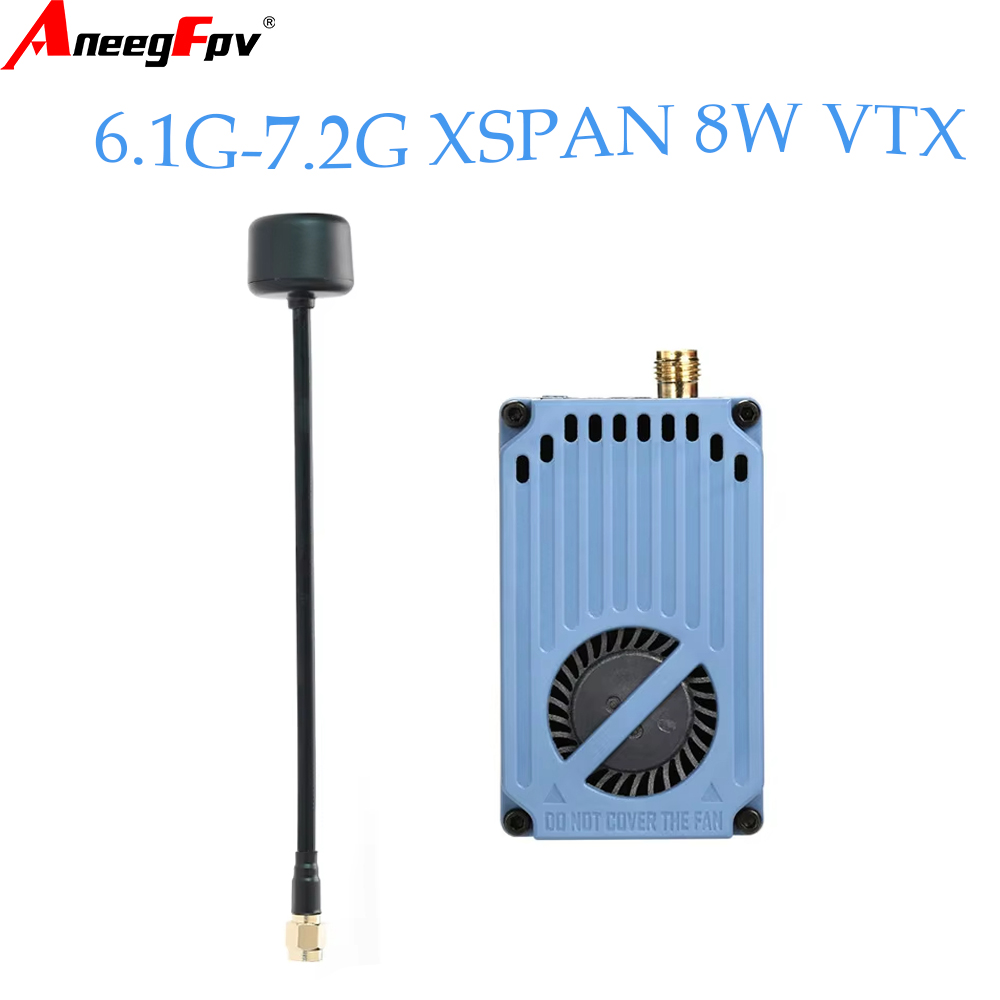 Fpv Drone Receiver - وحدة إرسال الفيديو RUSHFPV 6.1‑7.2G 8W