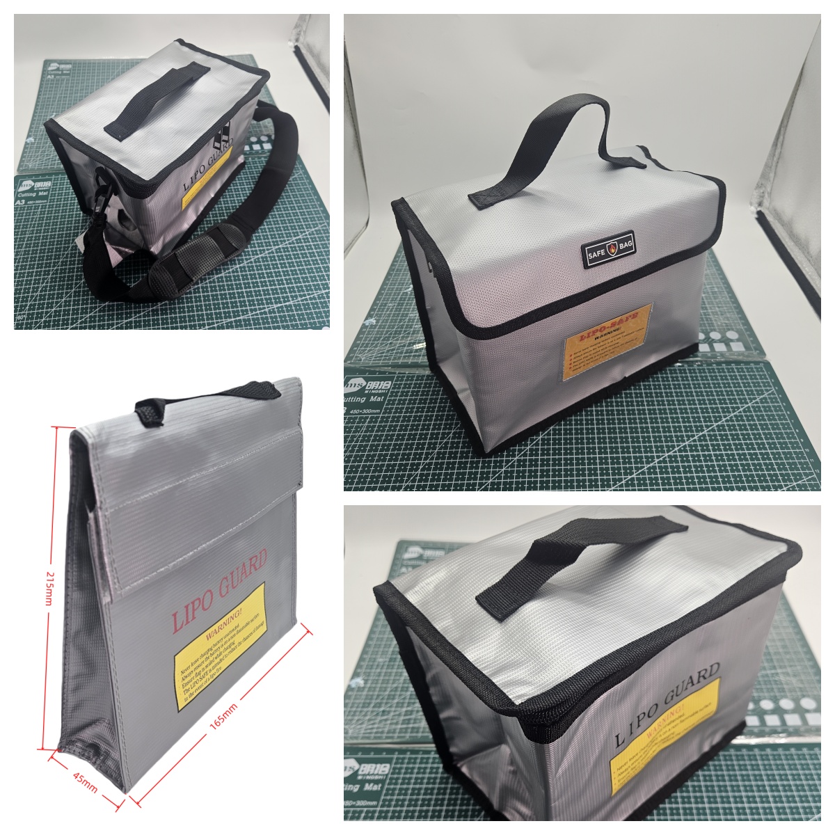 Fpv Drone Bag - حقيبة أمان محمولة مضادة للحريق والانفجار