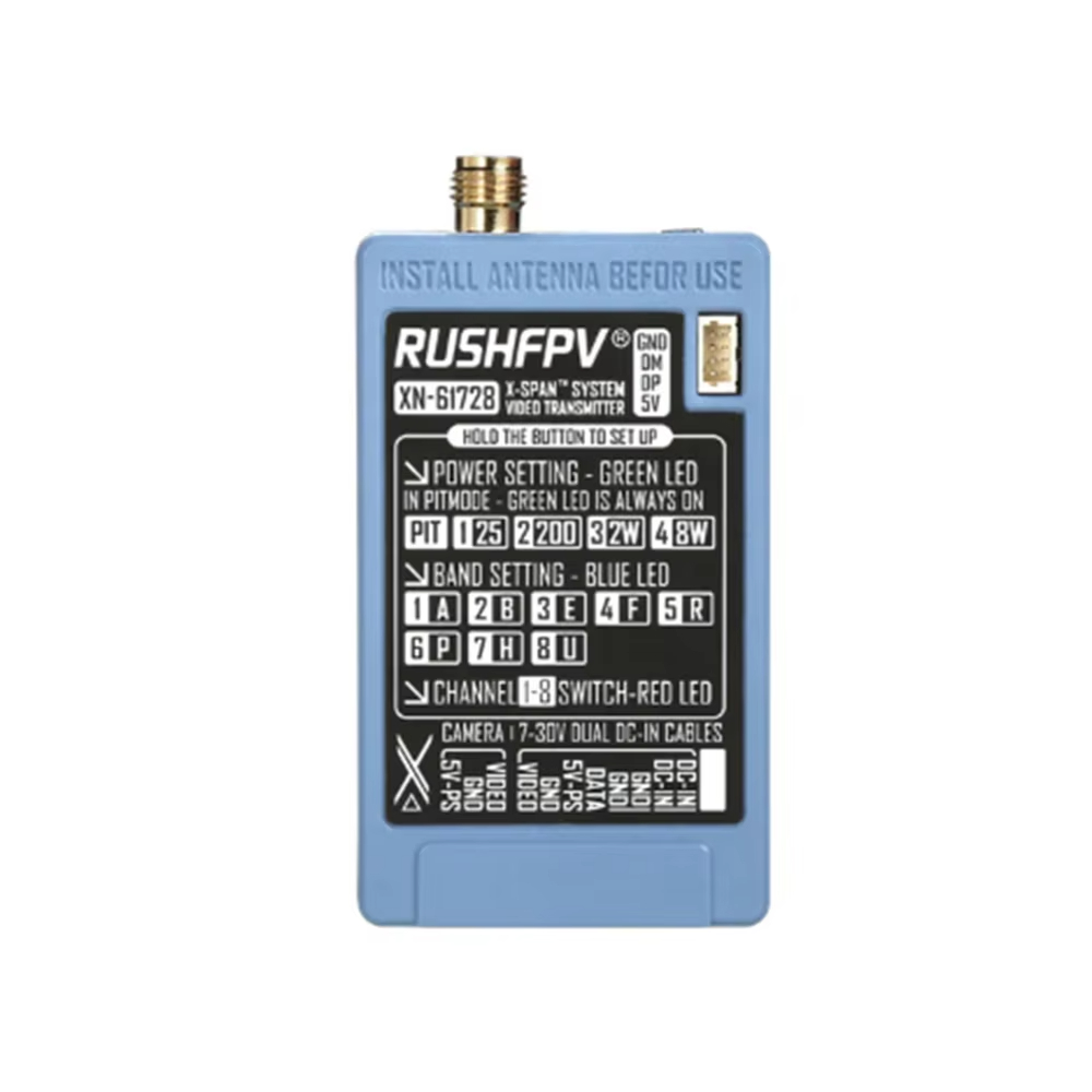 وحدة إرسال الفيديو RUSHFPV 6.1 - مراجعة Fpv Drone Receiver وسعره