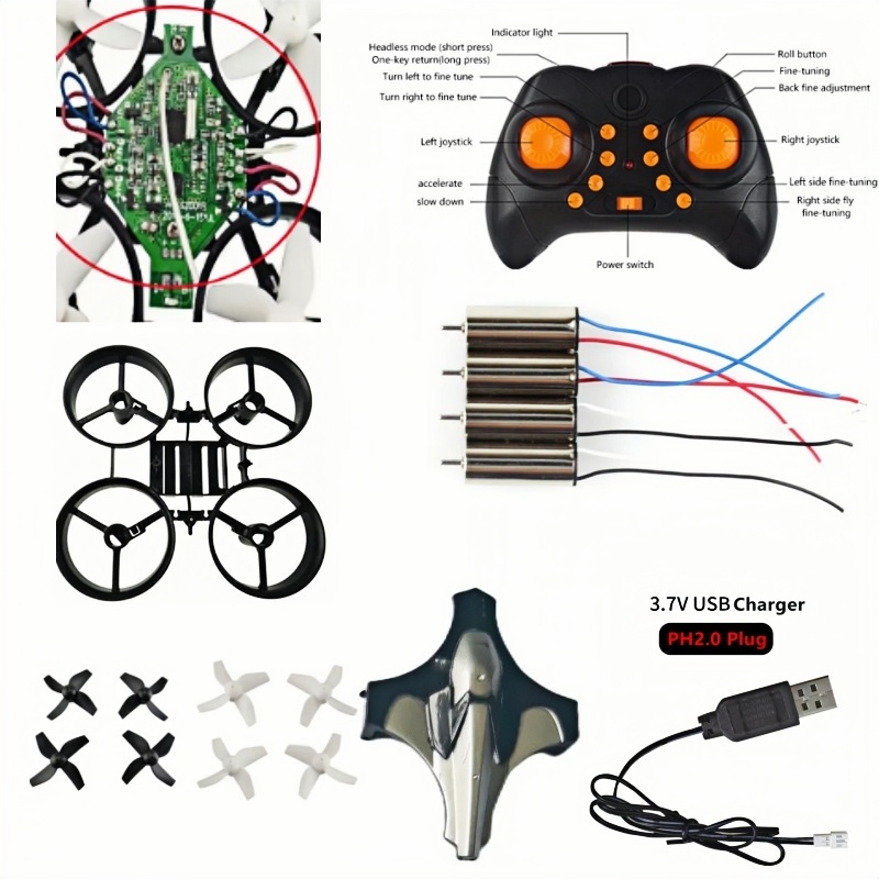 مجموعة طائرات بدون طيار كاملة  - مراجعة Eachine Drone E010 وسعره