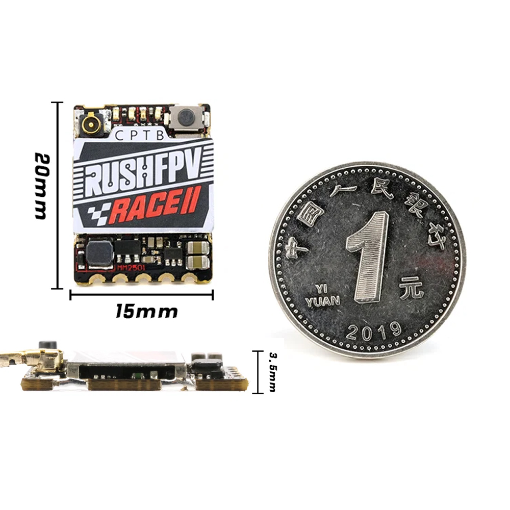 جهاز إرسال فيديو Rushfpv Rush  - مراجعة Fpv Drone Battery وسعره