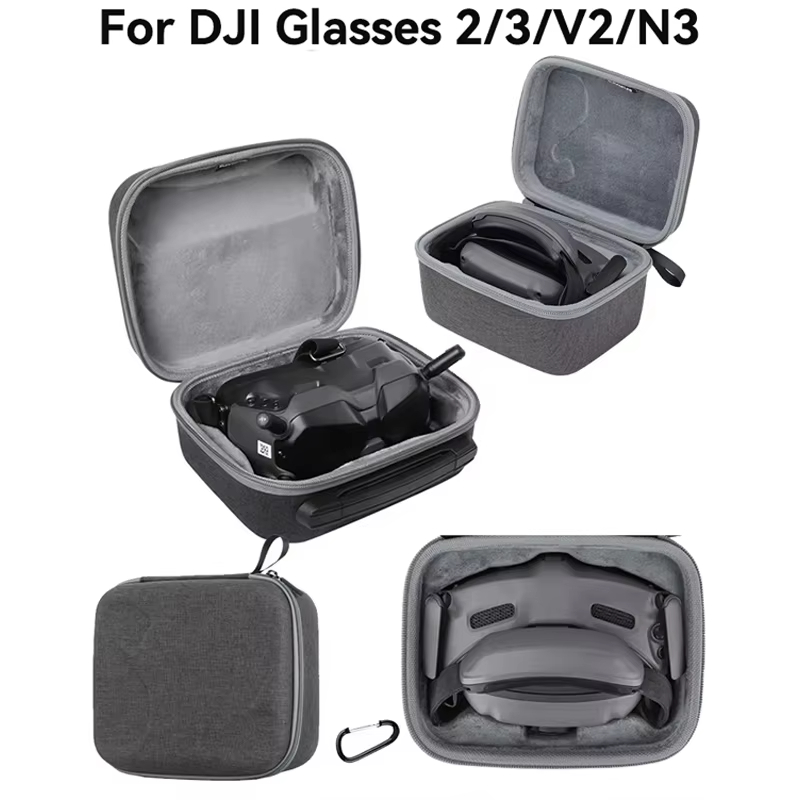 حقيبة تخزين وحمل لـ DJI FPV Go - مراجعة Fpv Drone Goggles وسعره
